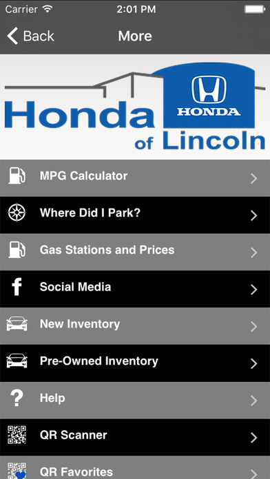 Honda of Lincoln screenshot 2