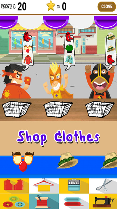 Fashion Superhero Games Shop Clothes Edition screenshot 2
