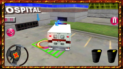 Ambulance Rescue Wagon : Simulator Drive 3D - Pro screenshot 3