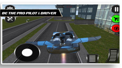Friving Car Flying Game 2017 screenshot 2
