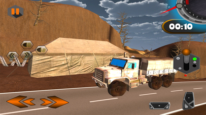 Army Truck Drive Cargo Transporter Simulator 2017 screenshot 4