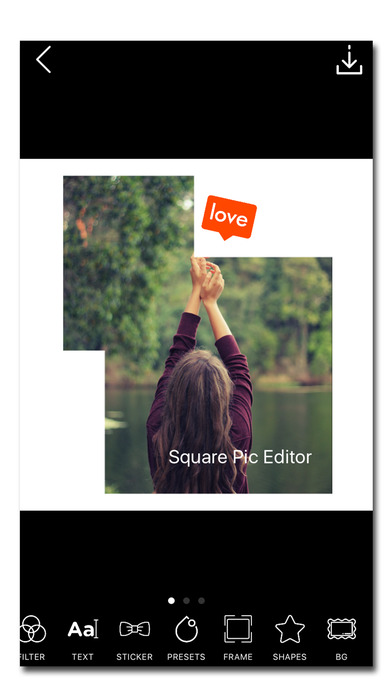 Square Size Fit - Photo Editor, Camera Editor screenshot 3