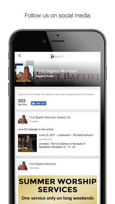 First Baptist Moncton screenshot 3