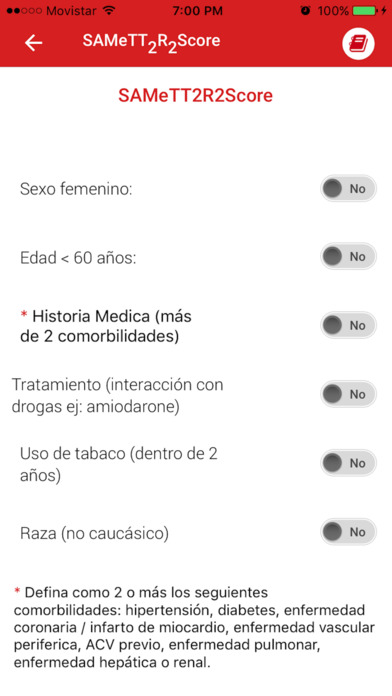 FibrilaciónApp screenshot 2
