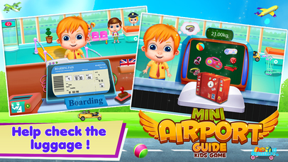 Mini Airport Games For Kids screenshot 4