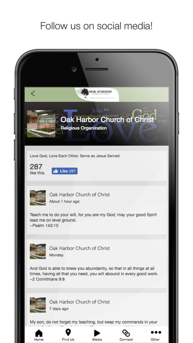Oak Harbor Church of Christ screenshot 2