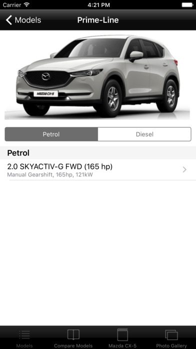 Specs for Mazda CX-5 II 2017 edition screenshot 2