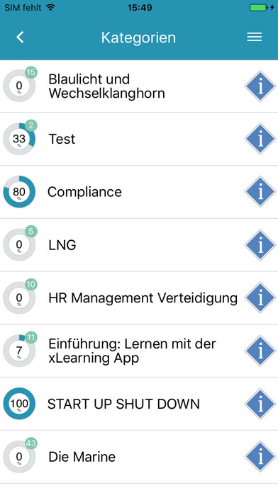 xLearning App screenshot 2