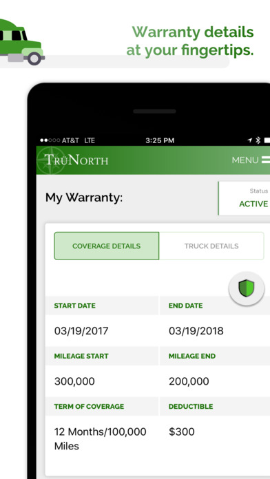 TruNorth - Limited Warranties screenshot 2