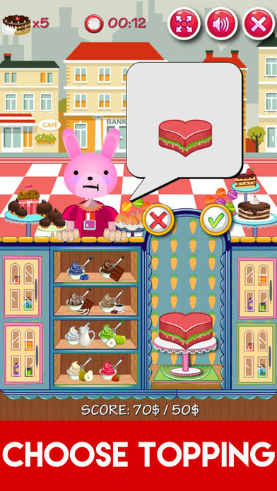 Neighbor Bunny Cake Shop : Making Sweety Bakery screenshot 3