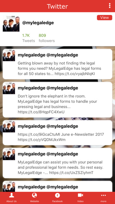 MyLegalEdge screenshot 2