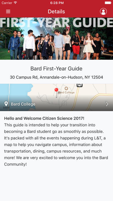 Bard College Mobile App screenshot 3