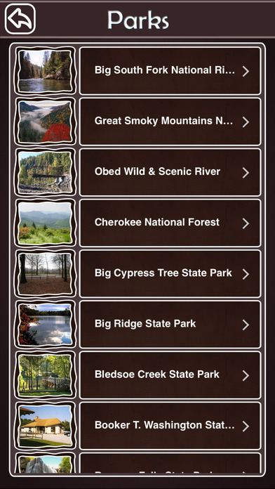 Tennessee National & State Parks screenshot 3