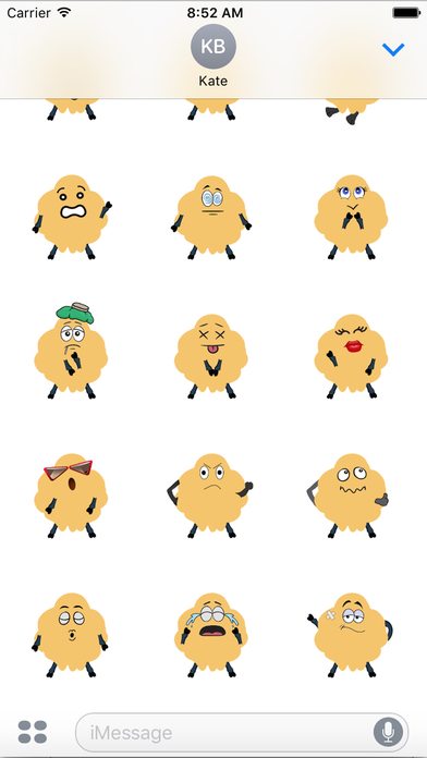 Golden Fleece - Moving Emoji Pack screenshot 3
