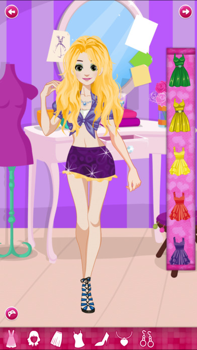Back to School - Princess Anna Dress up Game screenshot 2