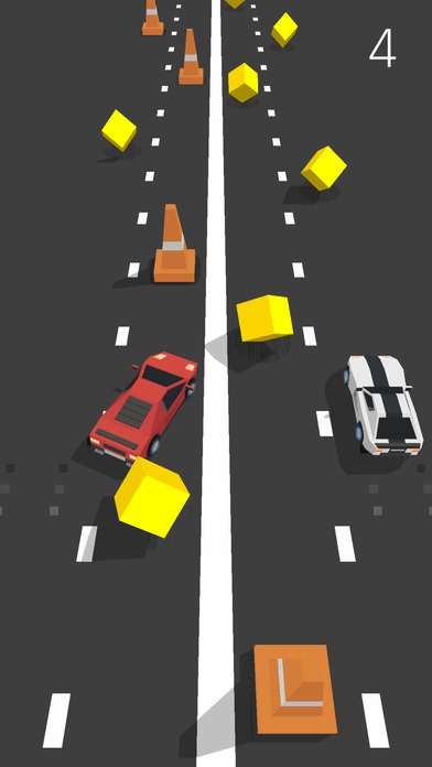 Dual Lane Racer screenshot 2