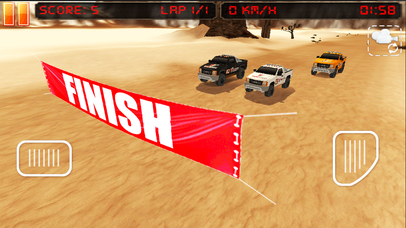 4x4 Jeep Rally Racing:Real Drifting in Desert screenshot 2