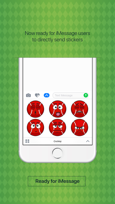 CricMoji - cricket emoji & stickers keyboard app screenshot 3