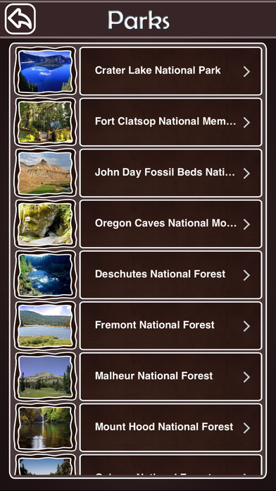 Oregon National & State Parks screenshot 3