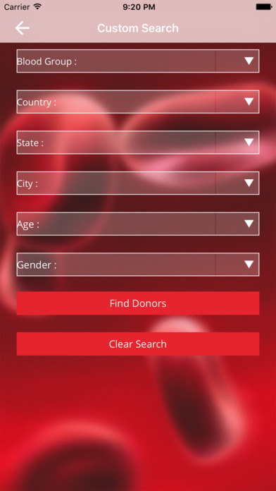 RED DONORS‏ screenshot 4