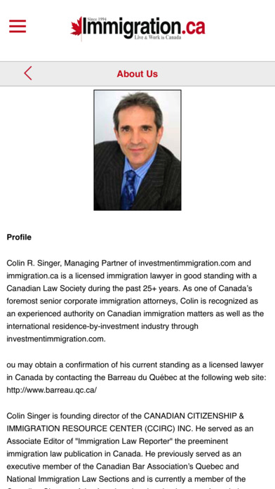 Canada Immigration screenshot 2
