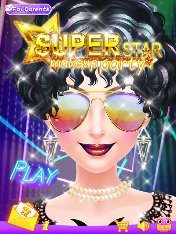 Superstar Makeup Party - Girls Dressup Games на iPad