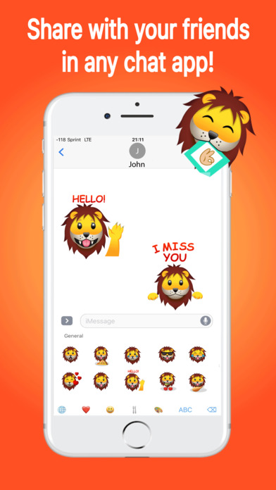 Zodimoji: Leo - Astrology emoji stickers screenshot 4