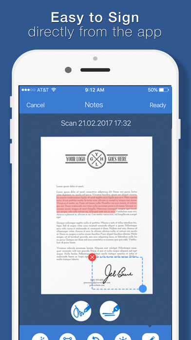 Easy Scanner App - PDF Scan & OCR Document Printer screenshot 3