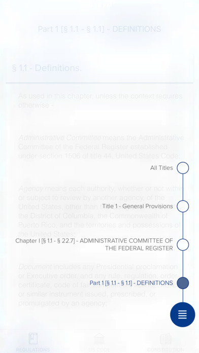 GovRegs: US Constitution, laws, & regulations screenshot 3