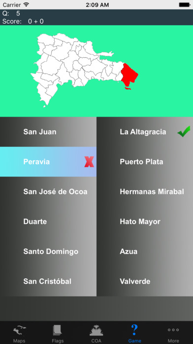 Central America state maps screenshot 2
