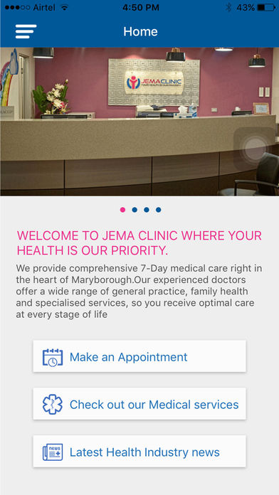 Jema Clinic App screenshot 4