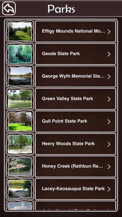 Iowa National & State Parks screenshot 3