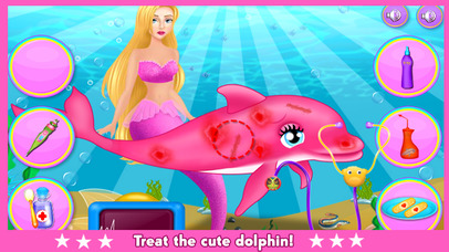 Princess Cute Dolphin Caring screenshot 2