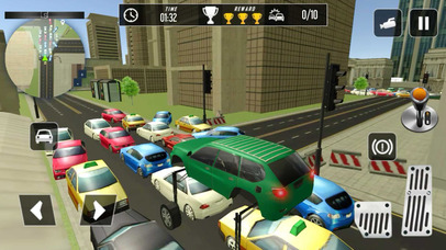 Elevated Car Driving Test: President's Taxi Driver screenshot 4