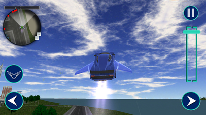 Flying Car Simulation 3D screenshot 2