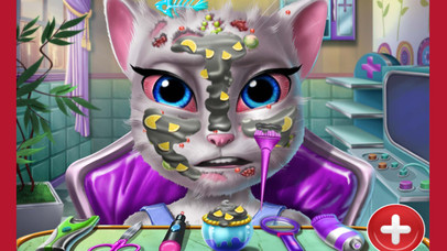 Pet Skin Doctor - Cat Care Game For Kids screenshot 3