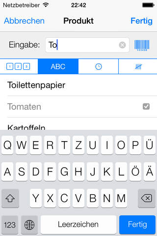 ShoppingList for iPhone + iPad screenshot 3