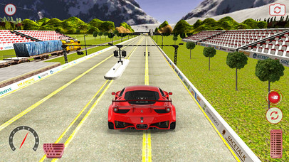 Bullet Train vs Car Racing Simulator 2017 screenshot 4