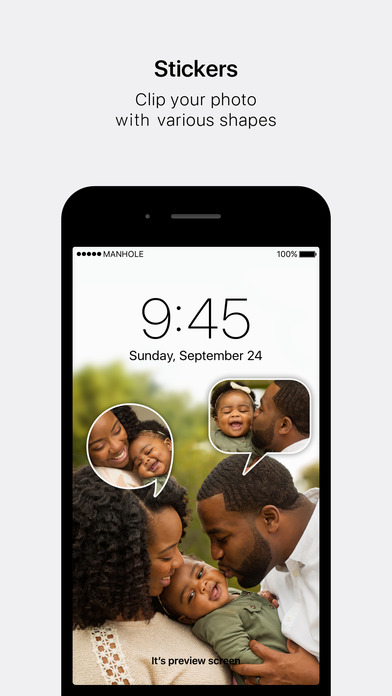 Screenshots of Magic Screen - Customize your Lock & Home Screen Wallpaper for iPhone