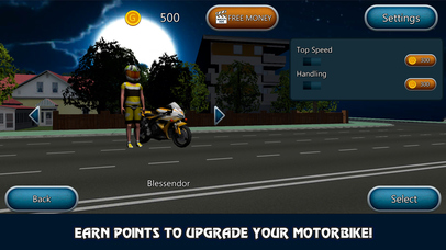 Crazy Kids Motorcycle Highway Race screenshot 4