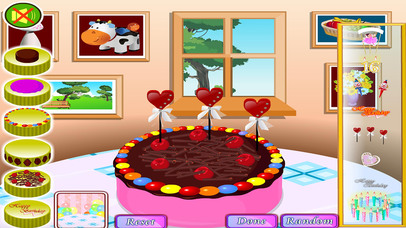 لعبة طبخ بنات و تزيين كعكة عيد الميلاد screenshot 2