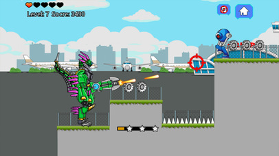 Velociraptor Rex Dino Robot War screenshot 4