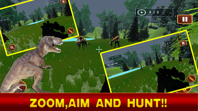 2017 Wild DinoSaur Hunting World Simulator 3D Pro screenshot 4