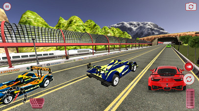 Bullet Train vs Car Racing Simulator 2017 screenshot 2