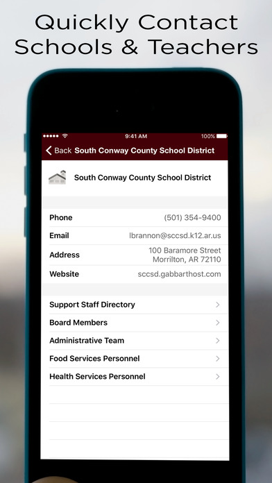 South Conway CSD screenshot 3