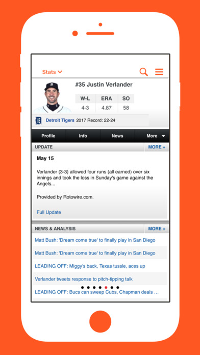 The IAm Justin Verlander App screenshot 4