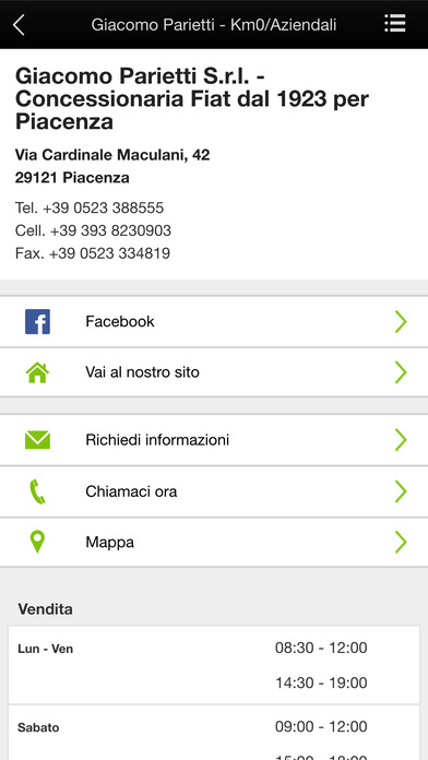 Parietti Auto screenshot 4