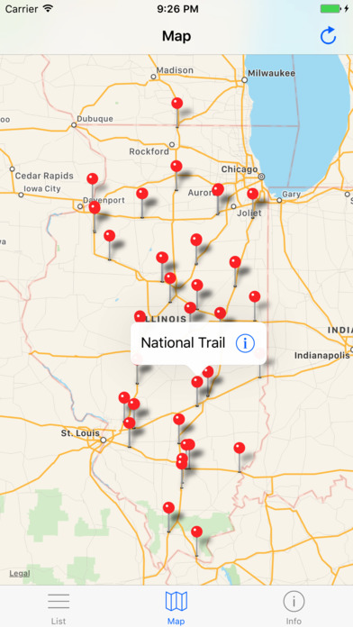 IDOT Rest Areas - Illinois Car screenshot 4