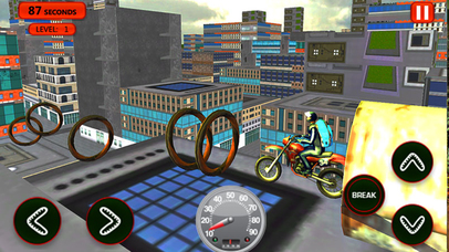 Roof Jumping Bike Parking - Stunt Driving screenshot 3