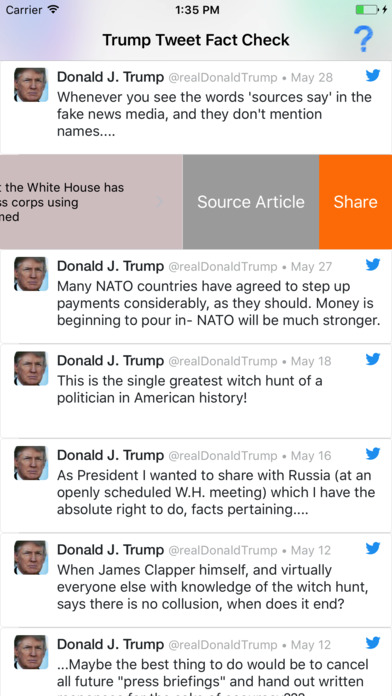 Trump Fact Check screenshot 3